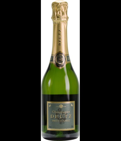 Fles Deutz Champagne Brut Classic, wijn op voorraad bij slijterij t Bockje in Bathmen