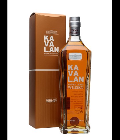 Fles Taiwanese single malt van Kavalan, op voorraad bij slijterij t Bockje in Bathmen