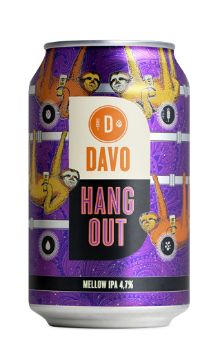 Fles Davo Hang Out, bier van Davo, op voorraad bij slijterij t Bockje in Bathmen