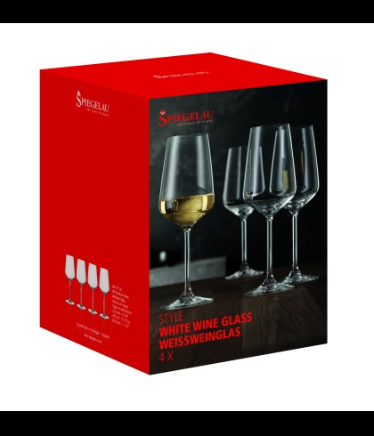 Spiegelau Witte Wijn glas (set van 4), fles bij slijterij t Bockje in Bathmen