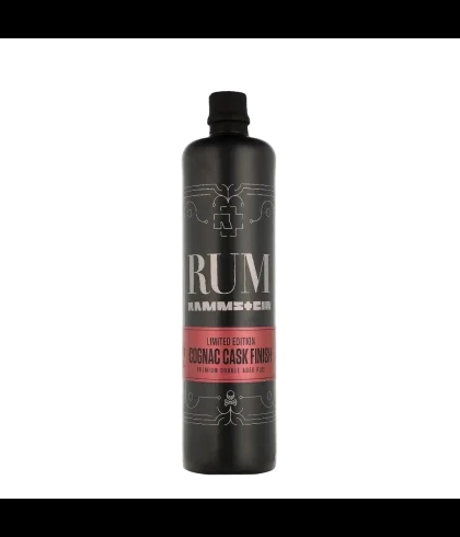 Fles Rammstein Cognac Cask Finish Limited Edition, rum, op voorraad bij slijterij t Bockje in Bathmen