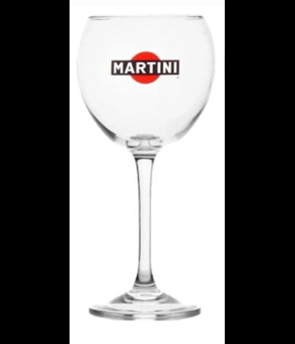 Martini Royale Ballonglas, glas bij t Bockje in Bathmen