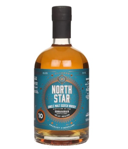 Fles North Star Bunnahabhain 10Y 2014, single malt whisky, op voorraad bij slijterij t Bockje in Bathmen