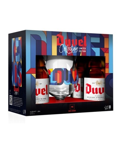 Geschenk Duvel Collection Limited Edition 2026 giftpack van Duvel, bij slijterij ’t Bockje in Bathmen