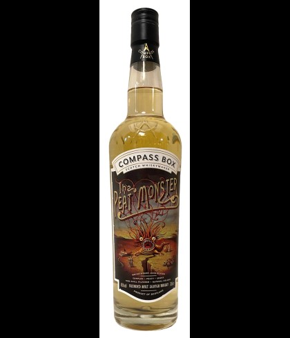 Fles Compass Box The Peat Monster, single malt whisky, op voorraad bij slijterij t Bockje in Bathmen