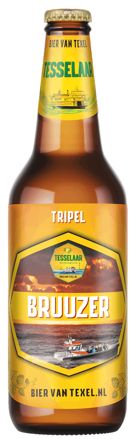 Fles Tesselaar Bruuzer Tripel, bier van Tesselaar, op voorraad bij slijterij t Bockje in Bathmen