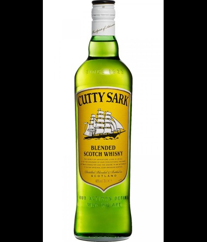 Fles Cutty Sark, single malt whisky, op voorraad bij slijterij t Bockje in Bathmen