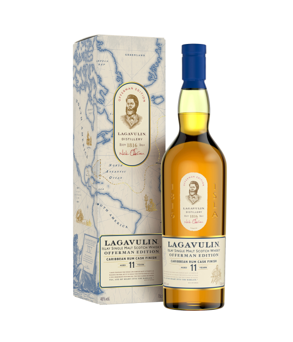 Lagavulin 11 Years Old Offerman Edition Caribbean Rum Cask Finish bij t Bockje in Bathmen
