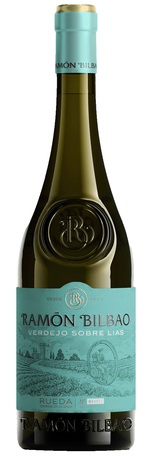 Fles Ramon Bilbao Verdejo Sobre Lías, wijn, bij slijterij ’t Bockje in Bathmen