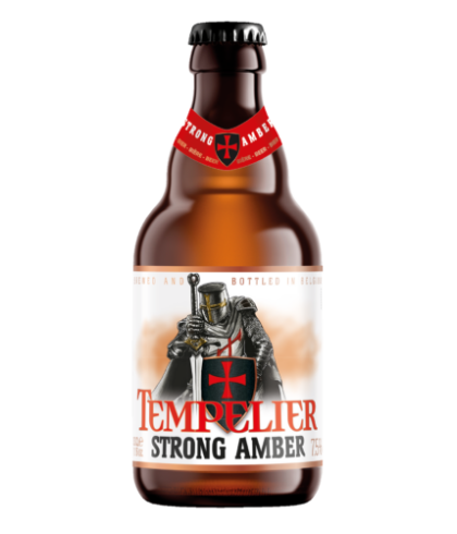 Tempelier Strong Amber, bier op voorraad bij slijterij t Bockje in Bathmen