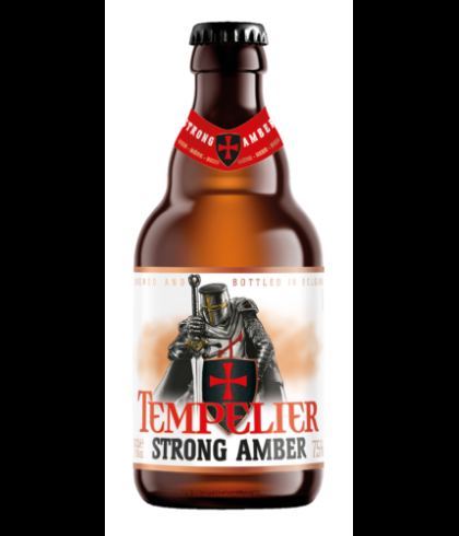 Tempelier Strong Amber, bier op voorraad bij slijterij t Bockje in Bathmen