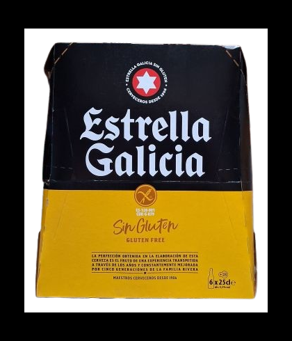 Estrella Galicia Glutenvrij, bier bij slijterij t Bockje in Bathmen