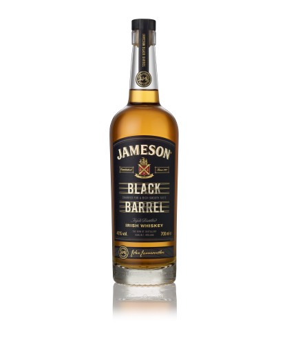 Fles Iers whiskey van Jameson, op voorraad bij slijterij t Bockje in Bathmen
