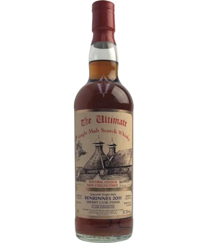 Fles The Ultimate Benrinnes 2011 CS Cask #5, single malt whisky, op voorraad bij slijterij t Bockje in Bathmen