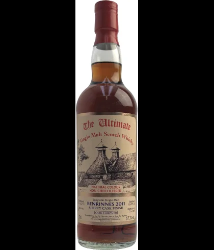 Fles The Ultimate Benrinnes 2011 CS Cask #5, single malt whisky, op voorraad bij slijterij t Bockje in Bathmen