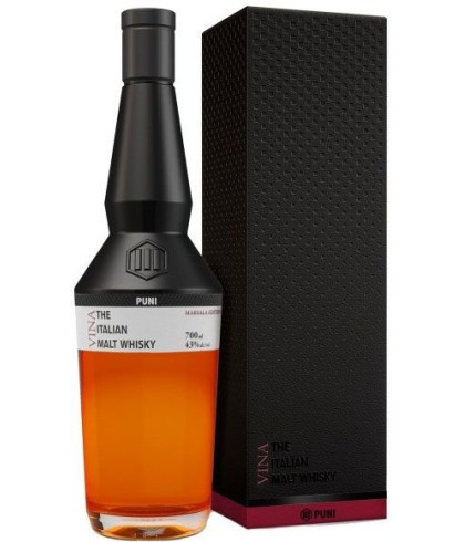 Fles Puni Vina Marsala Edition, whisky, op voorraad bij slijterij t Bockje in Bathmen