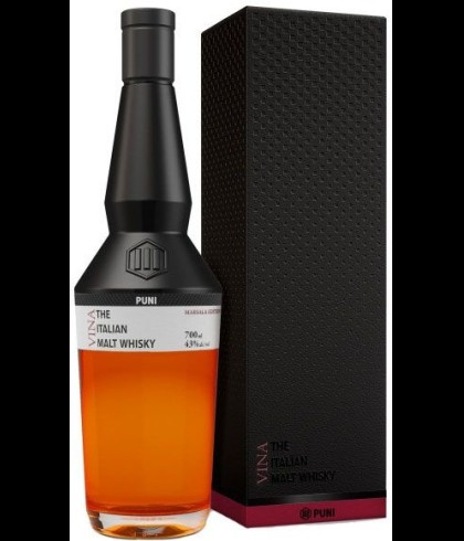Fles Puni Vina Marsala Edition, whisky, op voorraad bij slijterij t Bockje in Bathmen