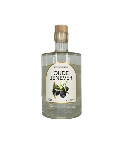 Fles Twentse Ketels Oude Jenever, jenever, bij slijterij t Bockje in Bathmen
