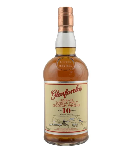 Fles Glenfarclas 10Y Winter Edition, whisky, bij slijterij ’t Bockje in Bathmen