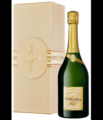 Fles Deutz Brut 'Cuvée William Deutz', wijn op voorraad bij slijterij t Bockje in Bathmen