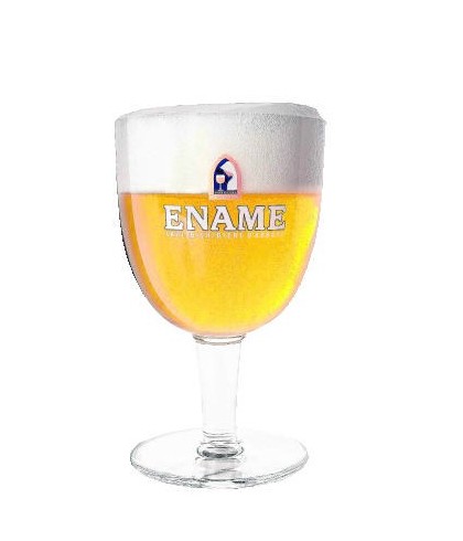 Ename bierbokaal 33 cl., glas bij t Bockje in Bathmen