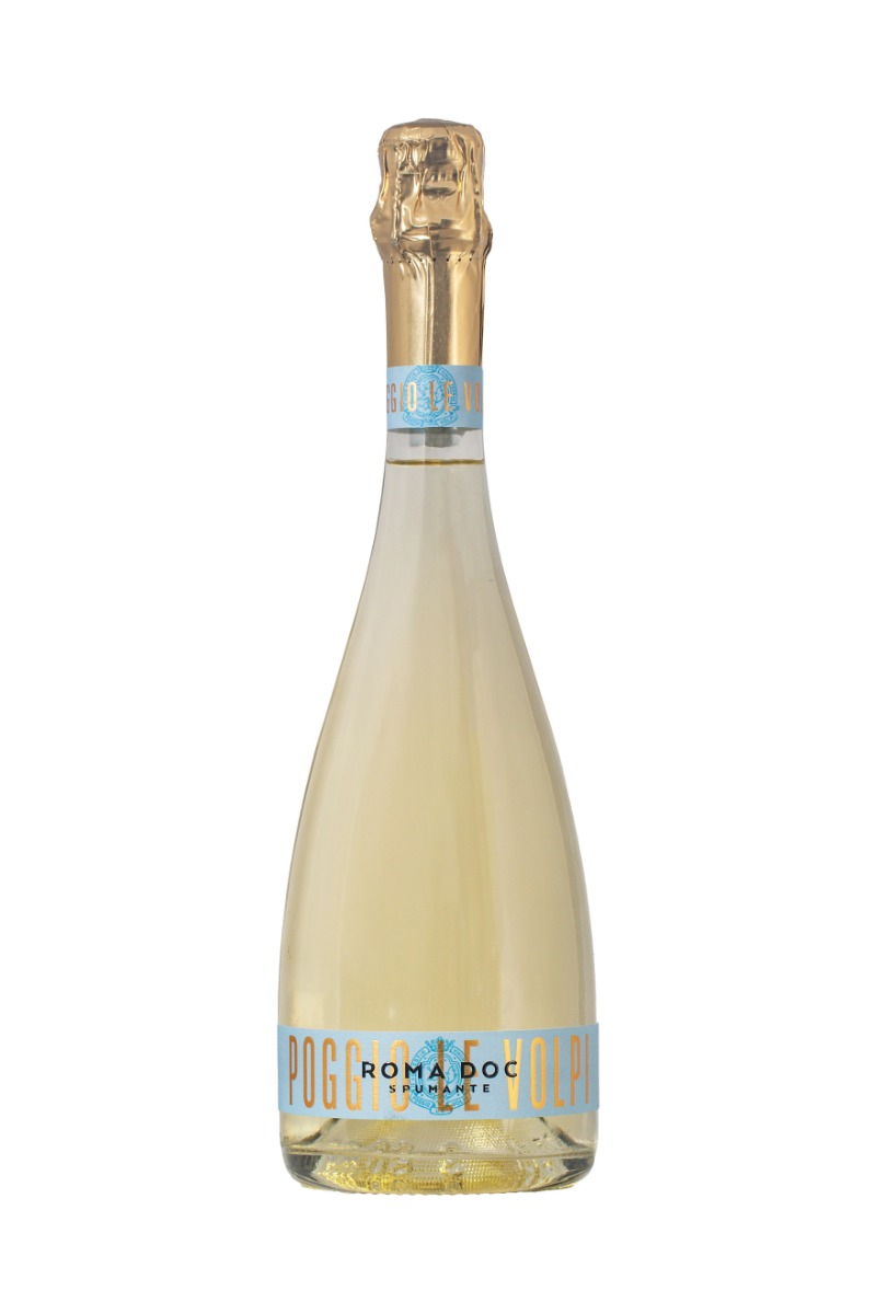 Fles Poggio Le Volpi Spumante, wijn, op voorraad bij slijterij ’t Bockje in Bathmen