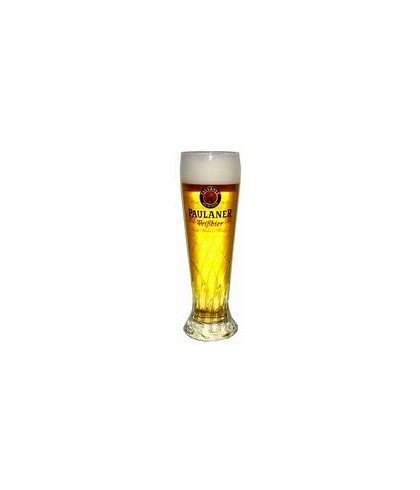 Paulaner WeiBbier glas, glas bij t Bockje in Bathmen