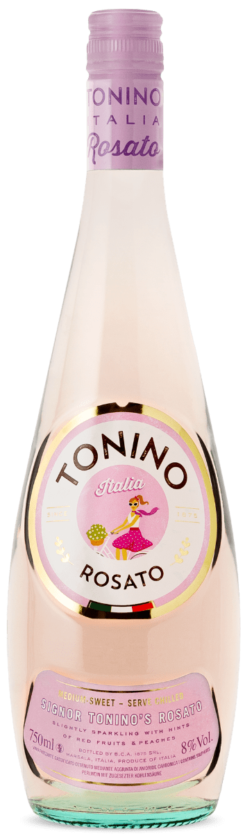 Fles Tonino Rosato, wijn, op voorraad bij slijterij ’t Bockje in Bathmen