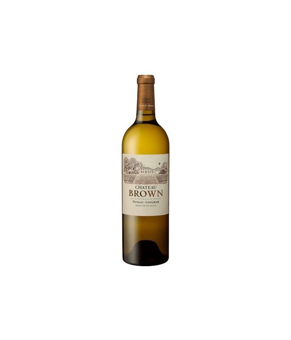 Chateau Brown Pessac Leognan Blanc, wijn bij t Bockje in Bathmen