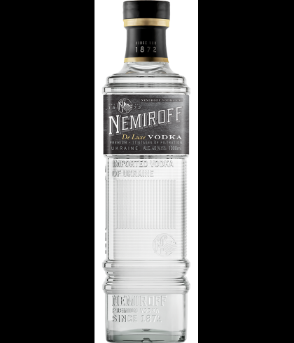 Fles Nemiroff Original Vodka, wodka, op voorraad bij slijterij t Bockje in Bathmen