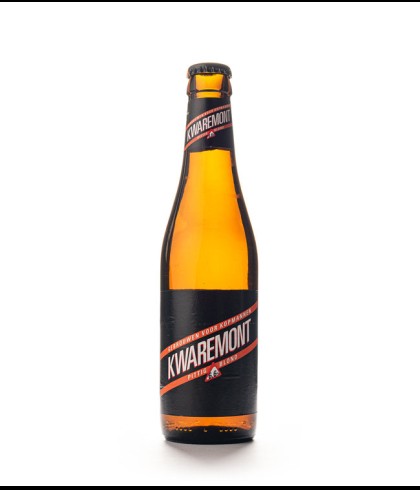 Fles Kwaremont, bier van Kwaremont, bij slijterij t Bockje in Bathmen