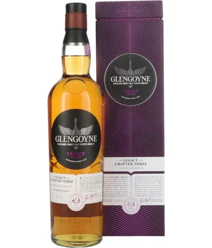 Fles Glengoyne The Legacy Series Chapter Three, single malt whisky, op voorraad bij slijterij t Bockje in Bathmen