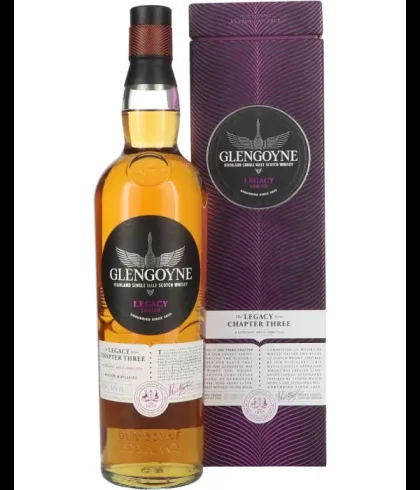 Fles Glengoyne The Legacy Series Chapter Three, single malt whisky, op voorraad bij slijterij t Bockje in Bathmen