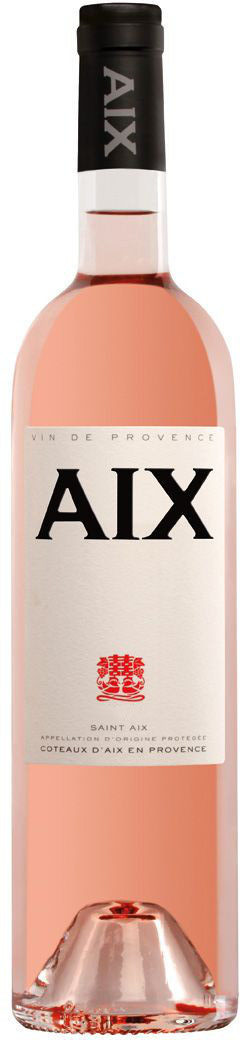 Fles AIX Rosé, wijn, op voorraad bij slijterij t Bockje in Bathmen