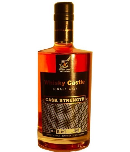 Fles WHISKY CASTLE Cask Strength, whisky, op voorraad bij slijterij t Bockje in Bathmen