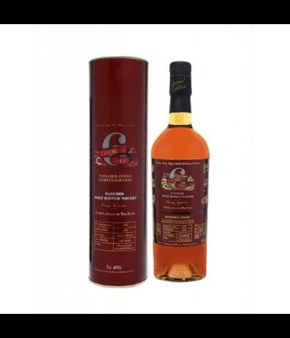 Fles The Six Isles Petrus Gala 2003, Schotse blended malt van zes eilanden, op voorraad bij slijterij t Bockje in Bathmen