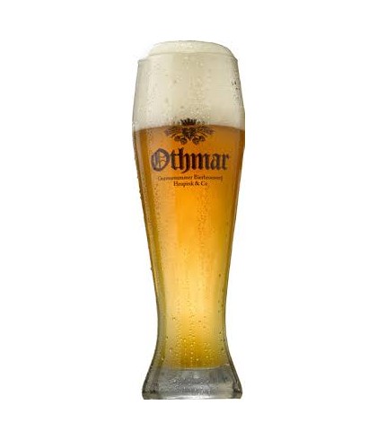 Othmar Weizenglas 30cl, glas bij t Bockje in Bathmen