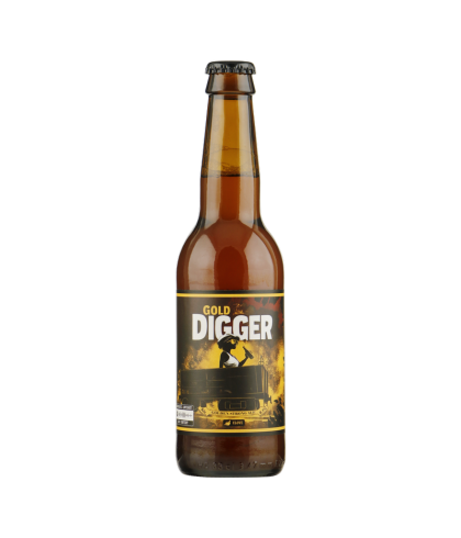Brouwerij Fusie Golden Digger, bier op voorraad bij slijterij t Bockje in Bathmen