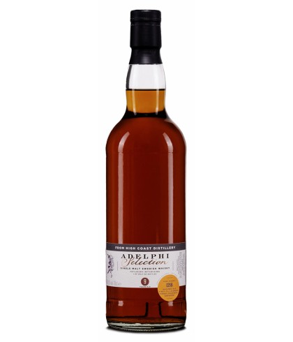 Fles Adelphi High Coast 9 Years Old 2014, single malt whisky, op voorraad bij slijterij t Bockje in Bathmen