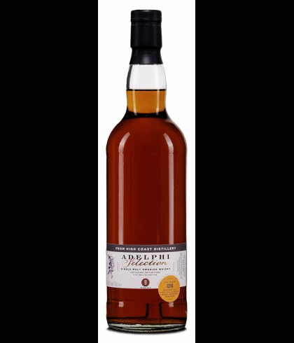 Fles Adelphi High Coast 9 Years Old 2014, single malt whisky, op voorraad bij slijterij t Bockje in Bathmen