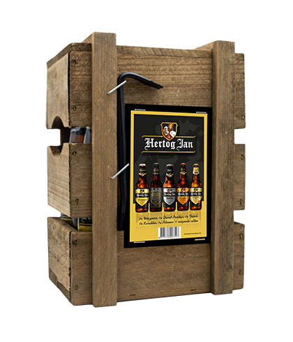 Geschenk Hertog Jan Speciaalbierbox 5 x 30cl, bij slijterij ’t Bockje in Bathmen