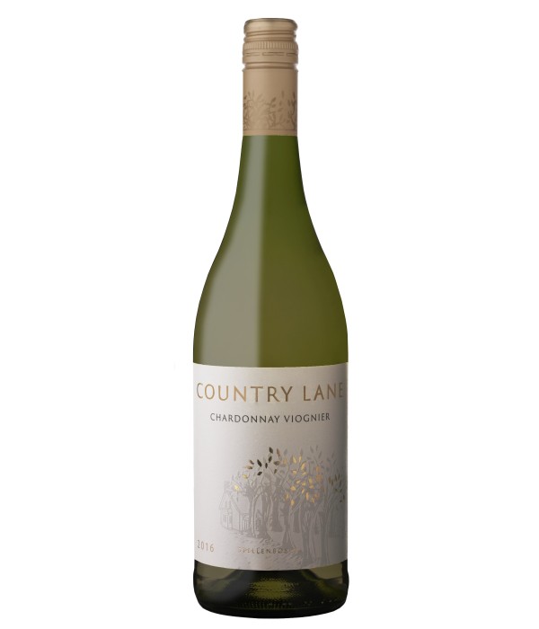 Country Lane Chardonnay-Viognier, Stellenbosch-Zuid Afrika, wijn bij t Bockje in Bathmen