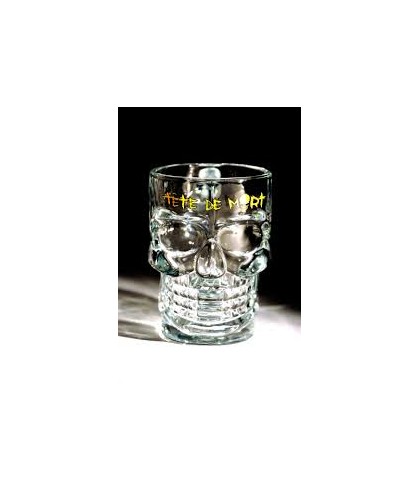 Tete De Mort Triple Bierglas, glas bij t Bockje in Bathmen