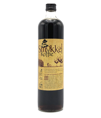 Hertog Jan Smokkelkoffie, bij slijterij t Bockje in Bathmen