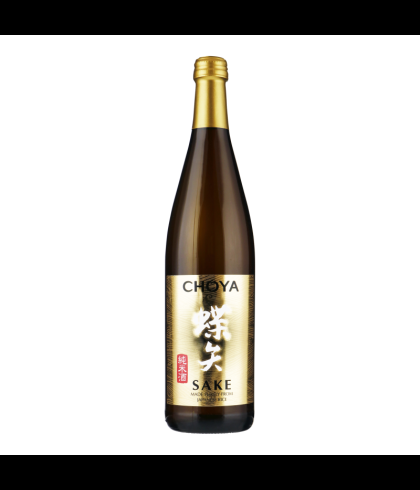 Fles Choya Saké van Choya, bij slijterij ’t Bockje in Bathmen