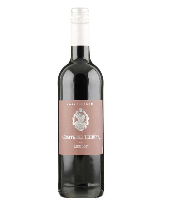 Comtesse Thibier Merlot, wijn bij t Bockje in Bathmen