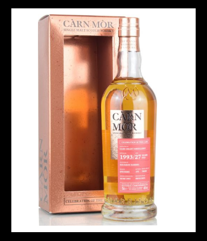 Fles C&agrave;rn M&ograve;r Glenlossie 27 Years Old 1993, single malt whisky, op voorraad bij slijterij t Bockje in Bathmen
