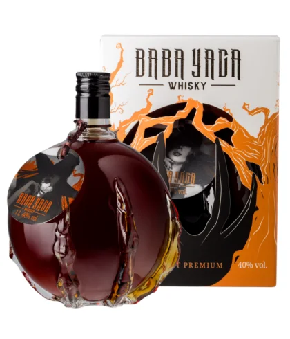 Fles Baba Yaga Whisky, whisky, op voorraad bij slijterij ’t Bockje in Bathmen