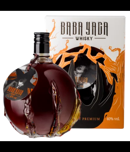 Fles Baba Yaga Whisky, whisky, op voorraad bij slijterij ’t Bockje in Bathmen