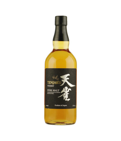 Fles Tenjaku Pure, whisky, bij slijterij ’t Bockje in Bathmen